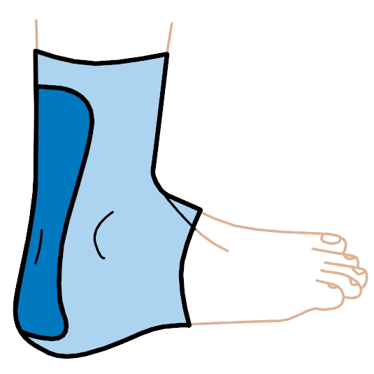 silipos achilles heel pad